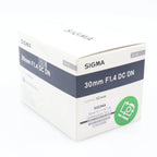 Sigma 30mm F/1.4 DC DN Contemporary Sony E used