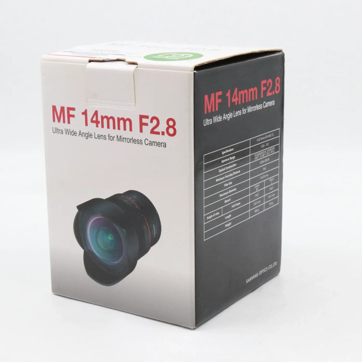 Samyang 14mm f/2.8 MF Canon RF used