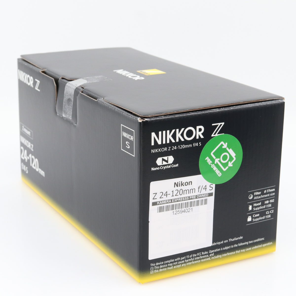 Nikon Z 24-120mm f/4 S tweedehands