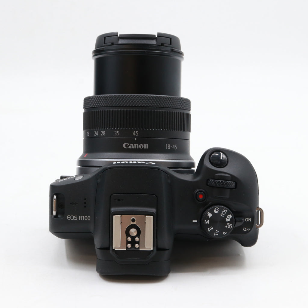 Canon EOS R100 + 18-45mm f/4.5-6.3 IS STM occasion