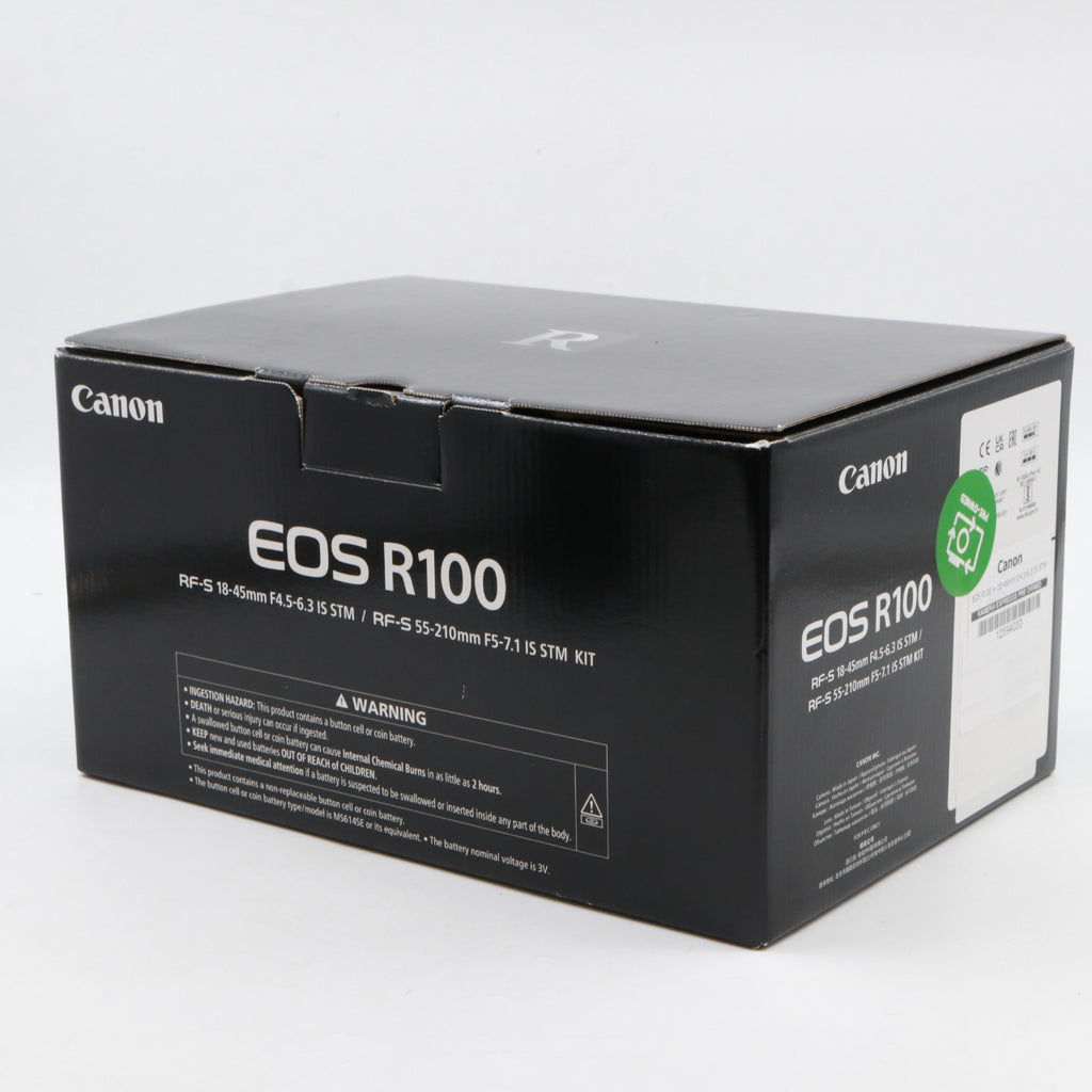 Canon EOS R100 + 18-45mm f/4.5-6.3 IS STM occasion