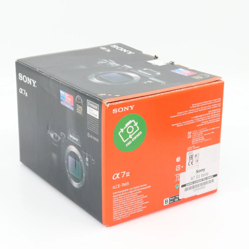 Sony A7 III body tweedehands