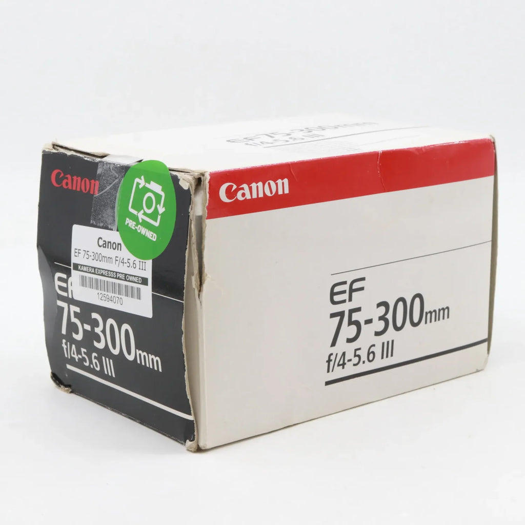 Canon EF 75-300mm F/4-5.6 III tweedehands
