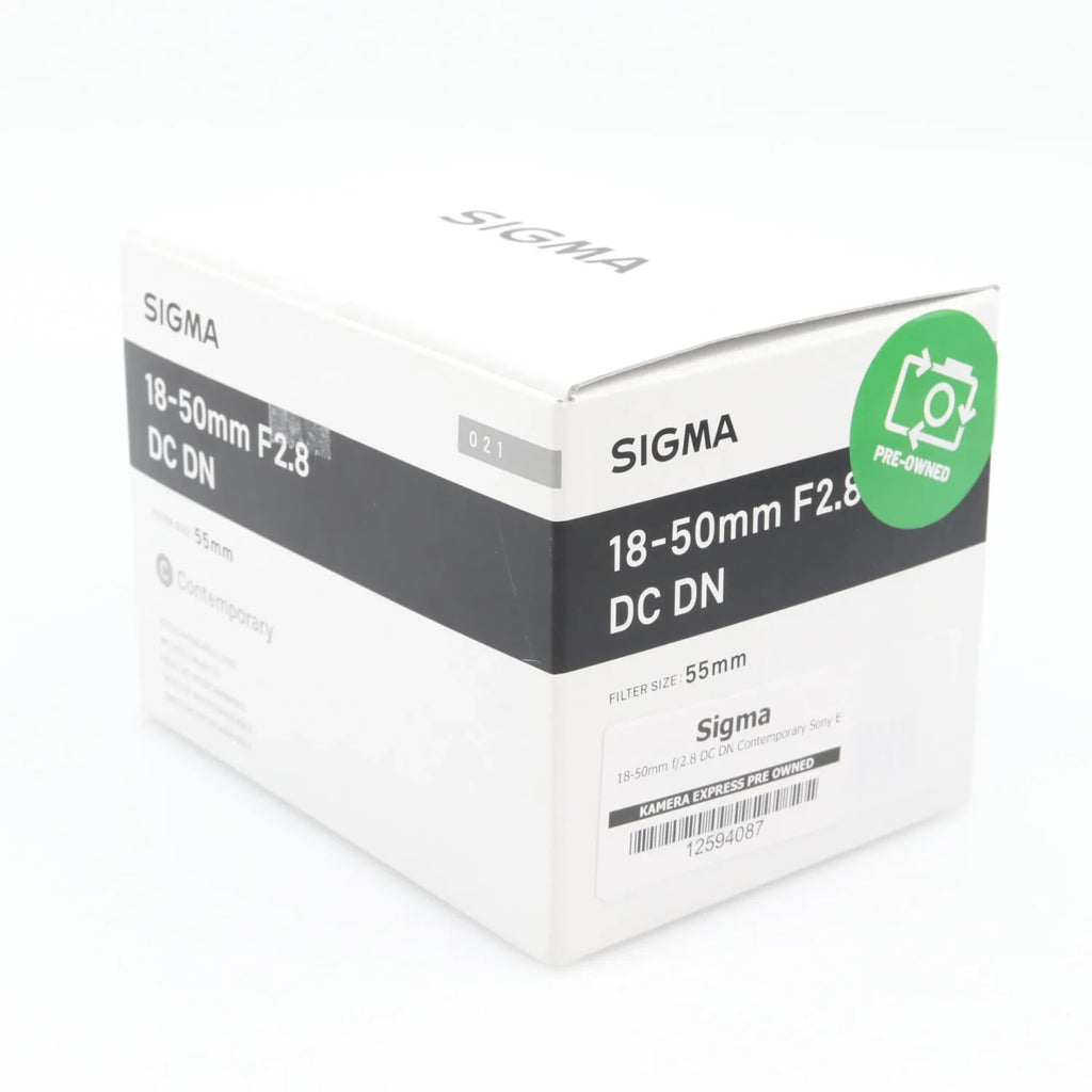 Sigma 18-50mm f/2.8 DC DN Contemporary Sony E used