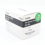 Sigma 18-50mm f/2.8 DC DN Contemporary Sony E used