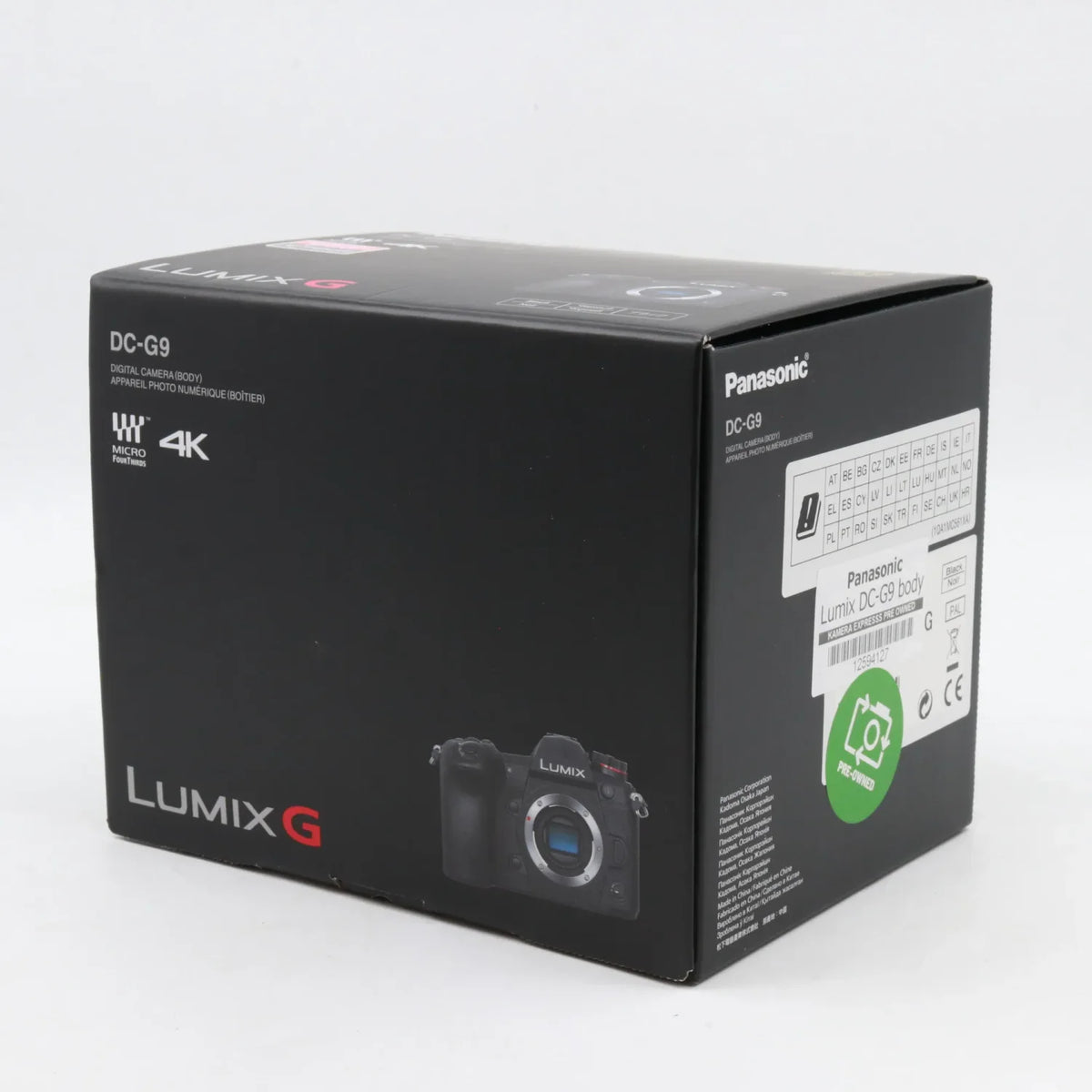 Panasonic Lumix DC-G9 body used