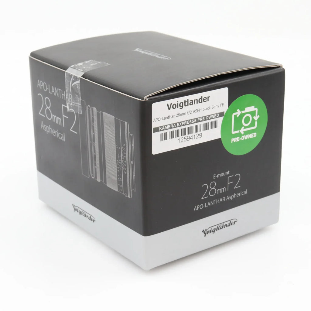 Voigtländer APO-Lanthar 28mm F/2 ASPH black Sony FE occasion