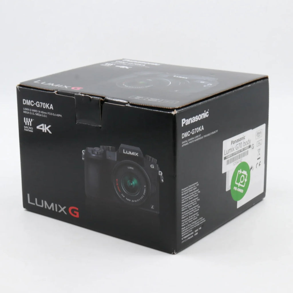 Panasonic Lumix G70 body used