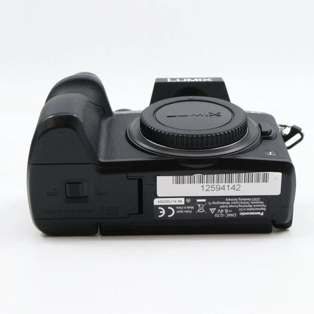Panasonic Lumix G70 body used