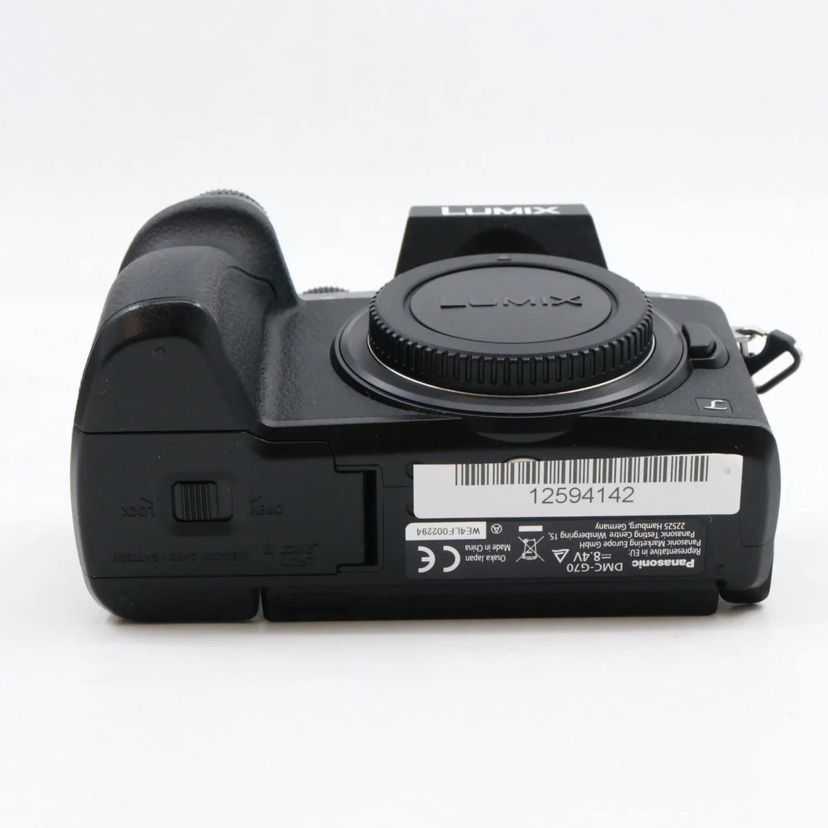 Panasonic Lumix G70 body used