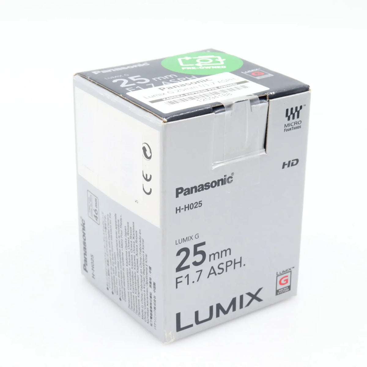 Panasonic Lumix G 25mm f/1.7 ASPH.