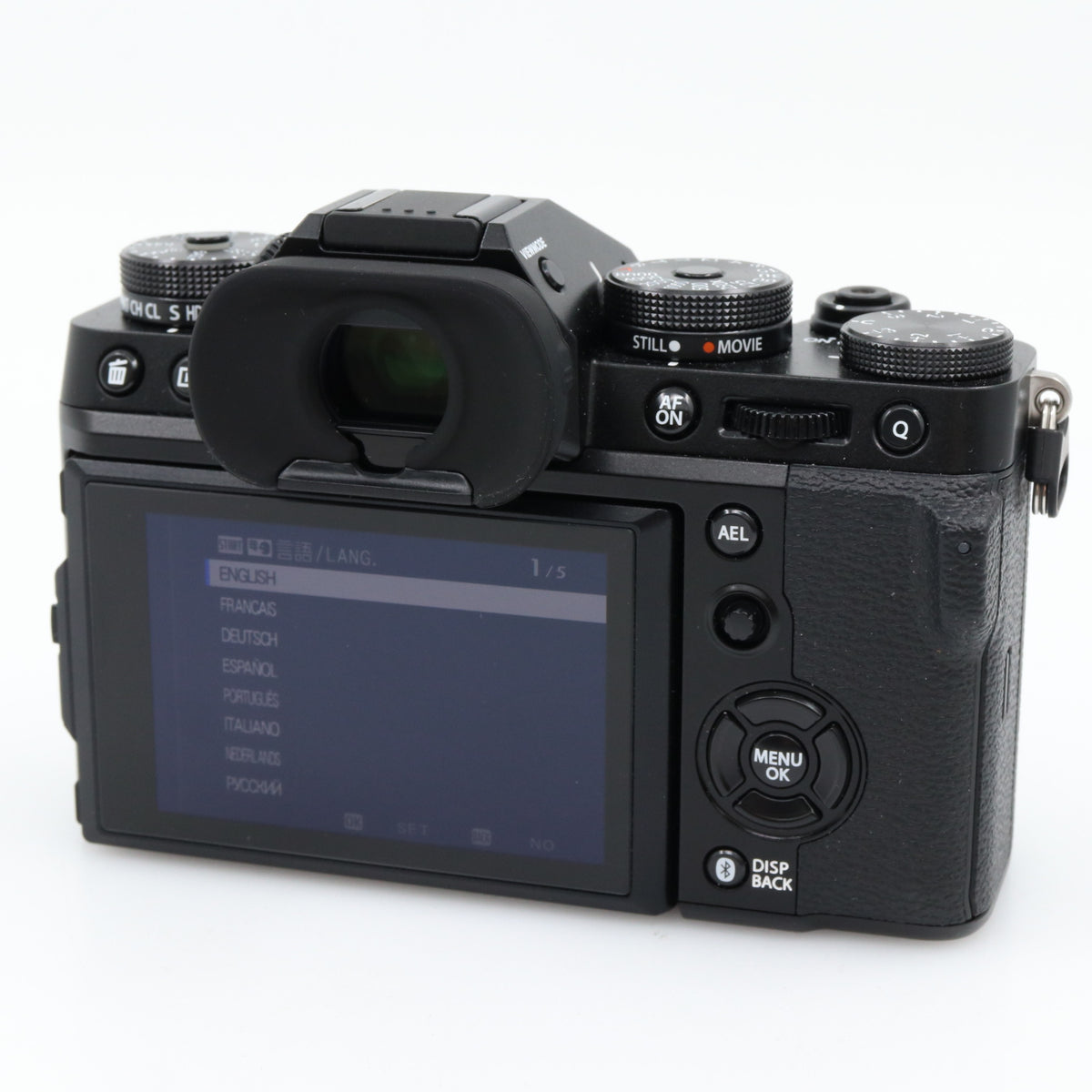Fujifilm X-T5 body used