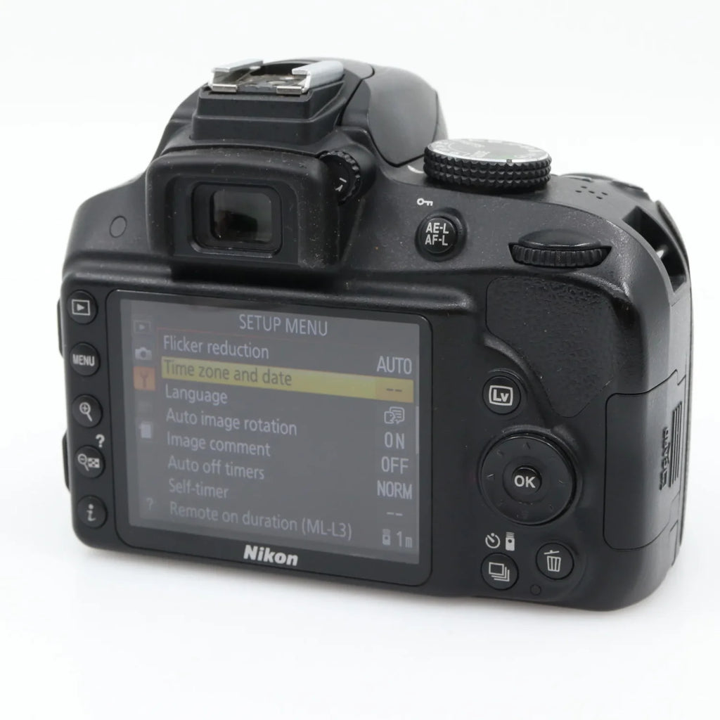 Nikon D3300 cuerpo segunda mano