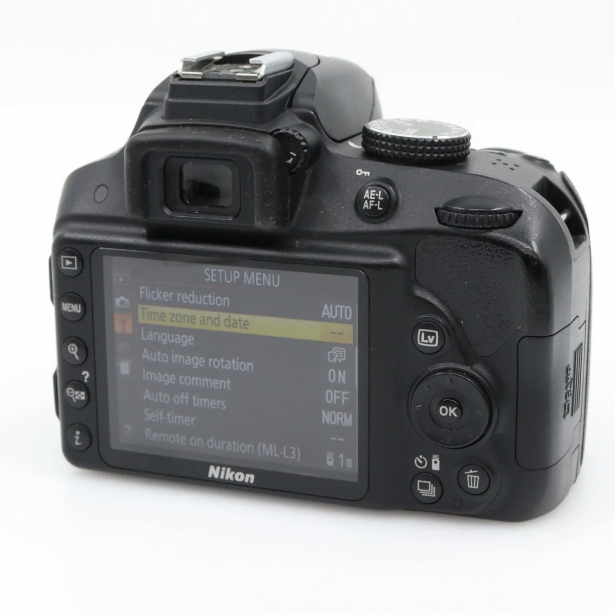 Nikon D3300 cuerpo segunda mano