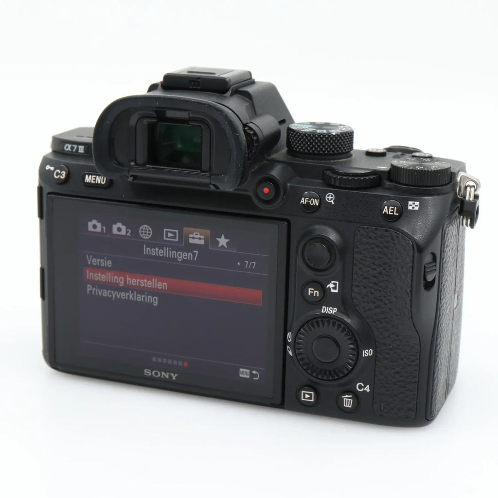 Sony A7 III body used
