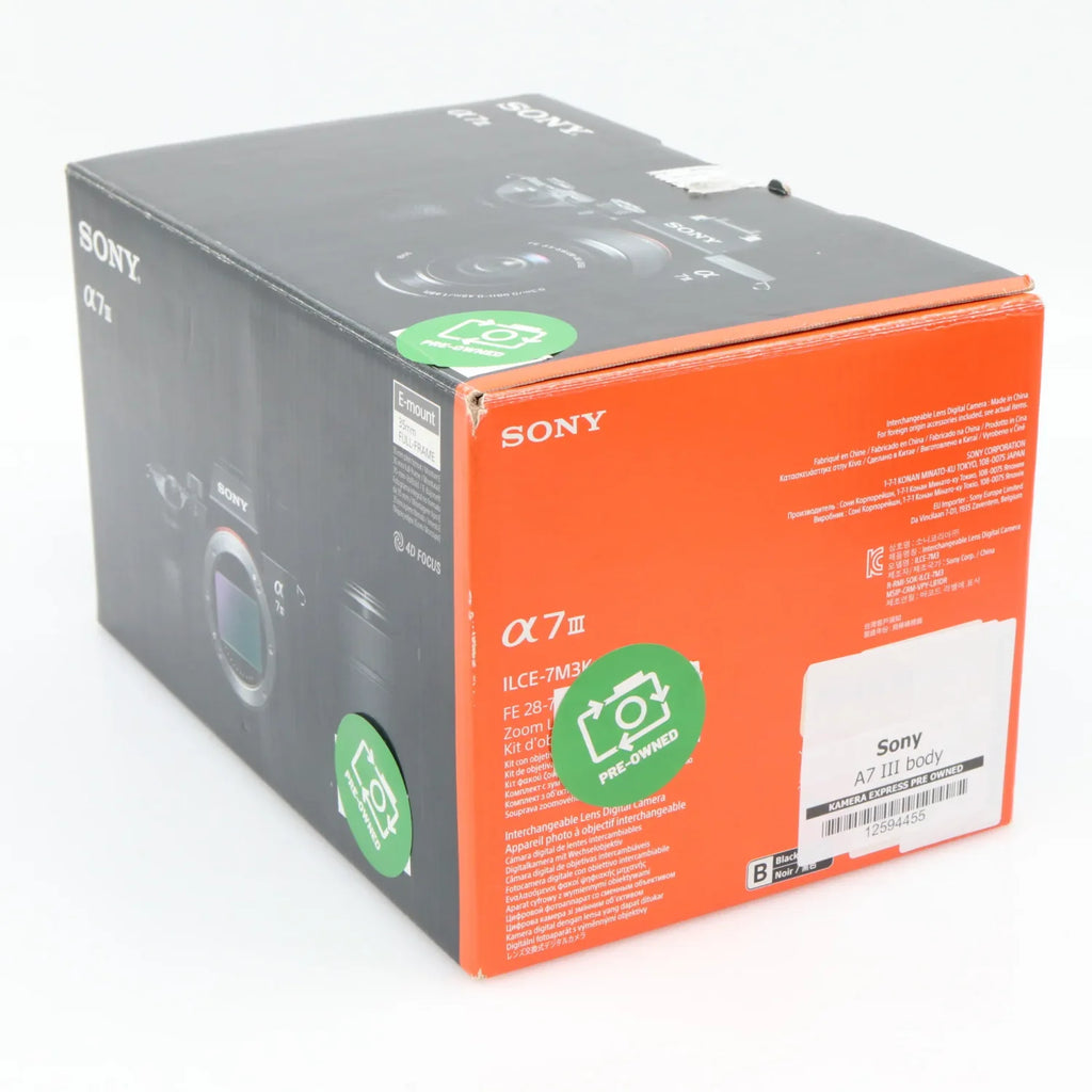 Sony A7 III Gehäuse gebraucht
