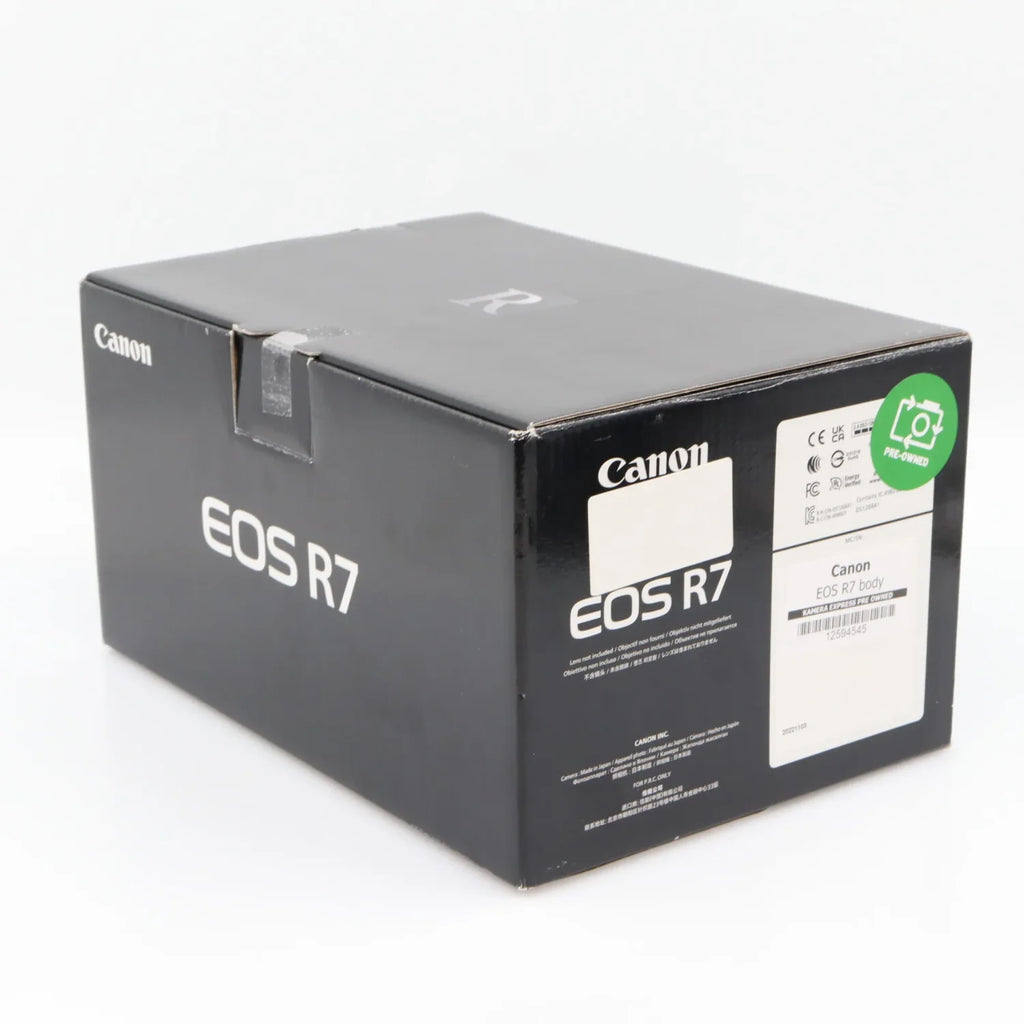 Canon EOS R7 cuerpo segunda mano
