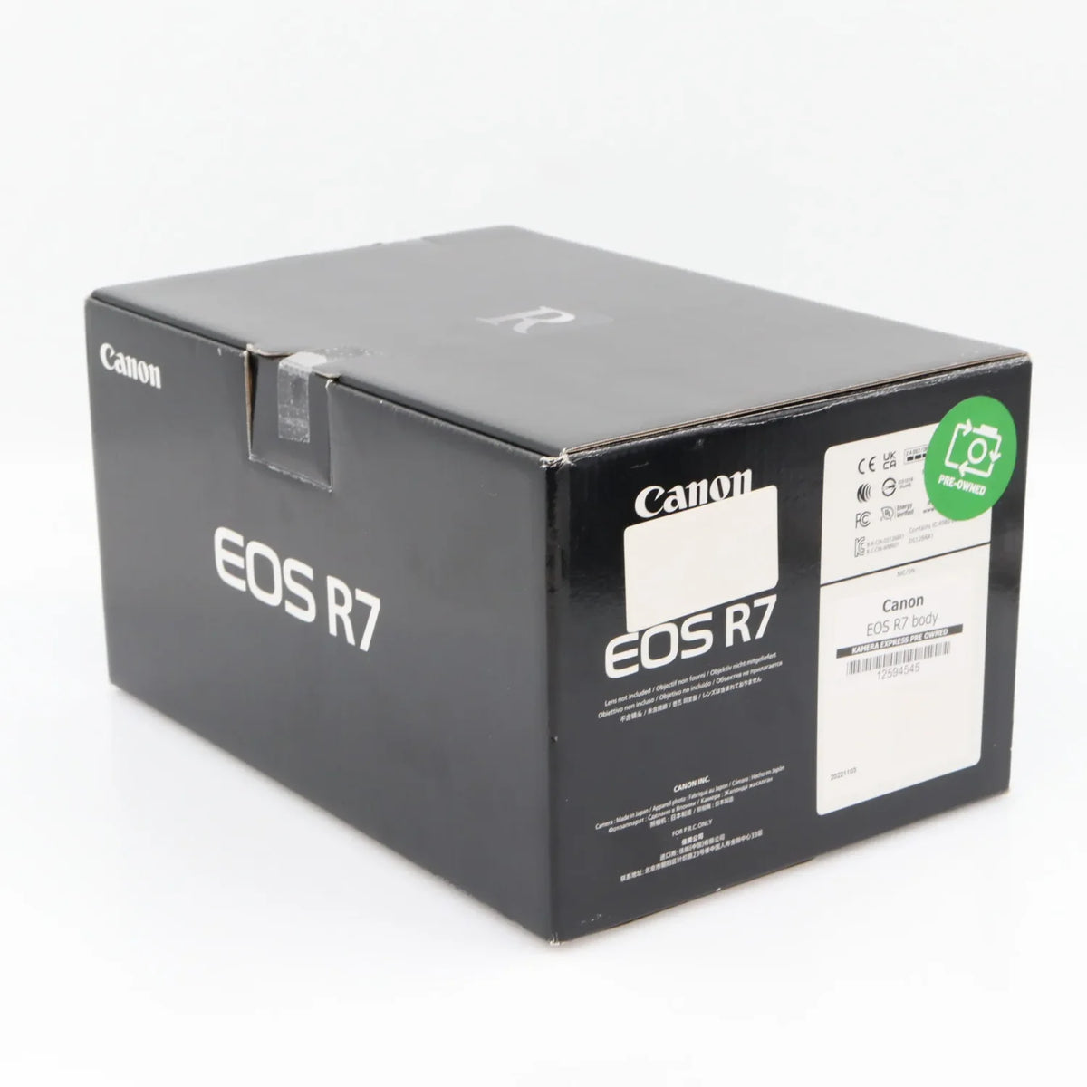 Canon EOS R7 cuerpo segunda mano