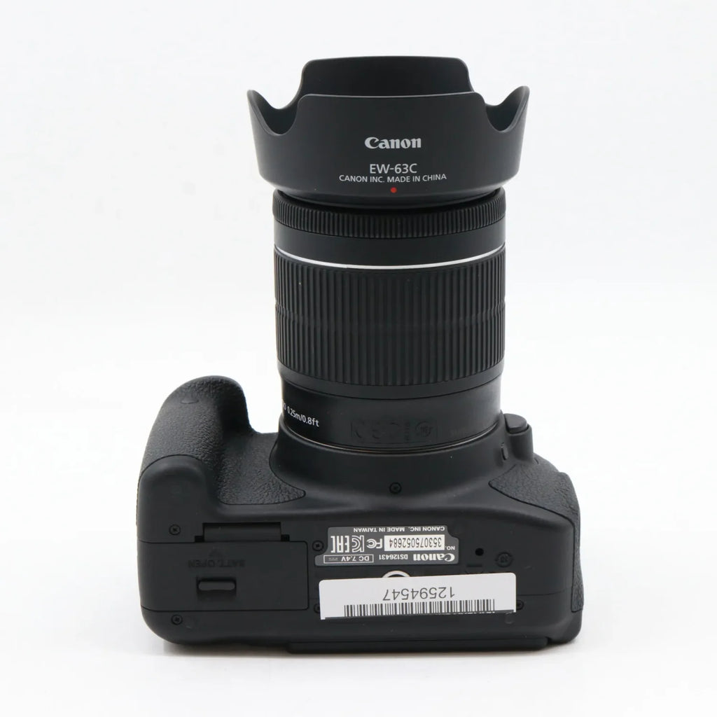 Canon EOS 700D body + EF-S 18-55mm F/3.5-5.6 IS STM used