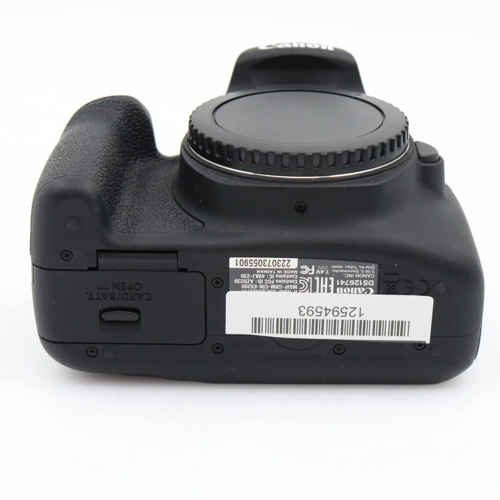 Canon EOS 2000D body used