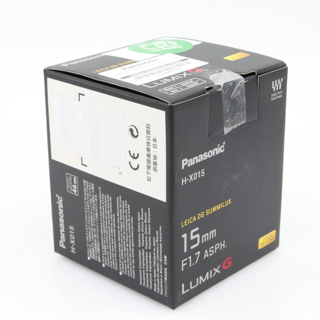 Panasonic Leica DG Summilux 15mm f/1.7 ASPH. usato