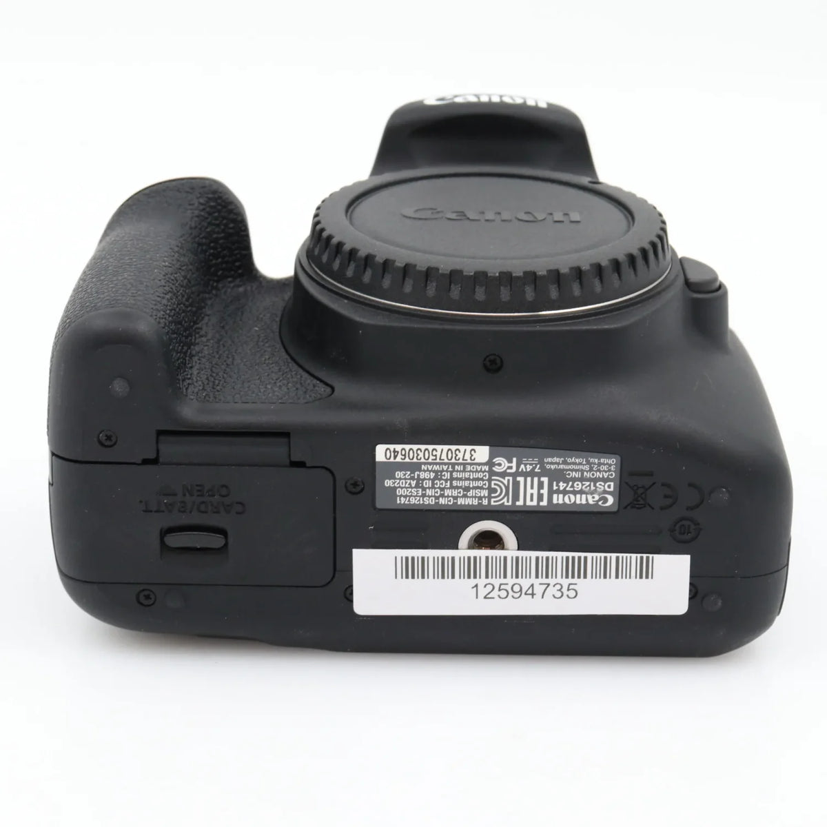Canon EOS 2000D body used