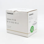 Tamron 24mm f/2.8 OSD 1/2 Macro Sony FE usato