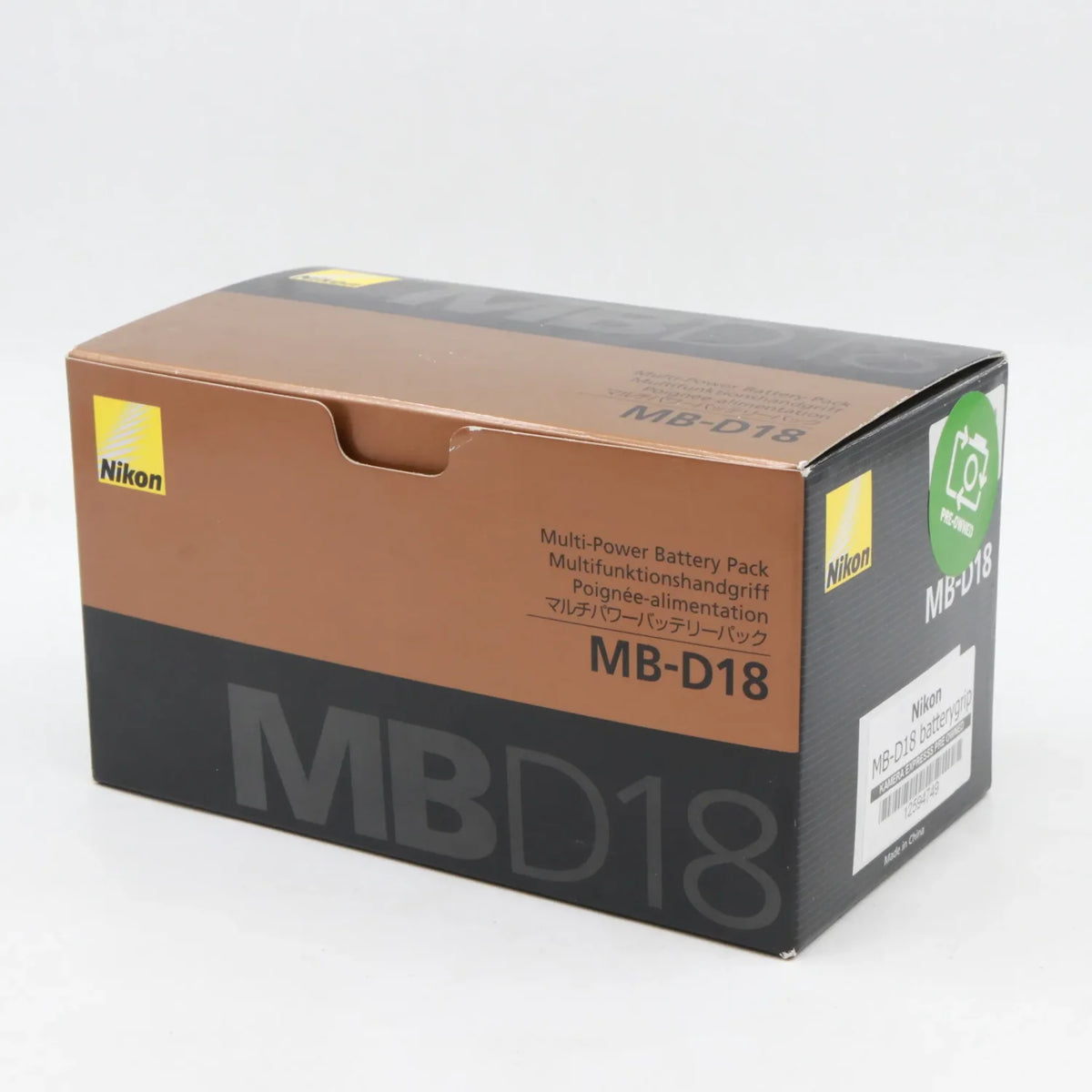 Nikon MB-D18 batterygrip gebraucht