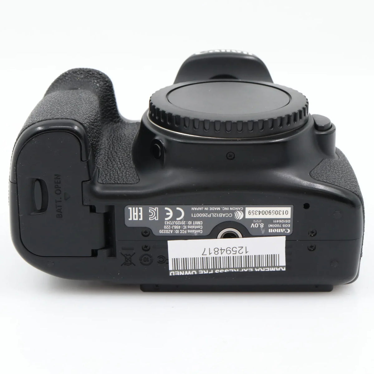 Canon EOS 70D body tweedehands