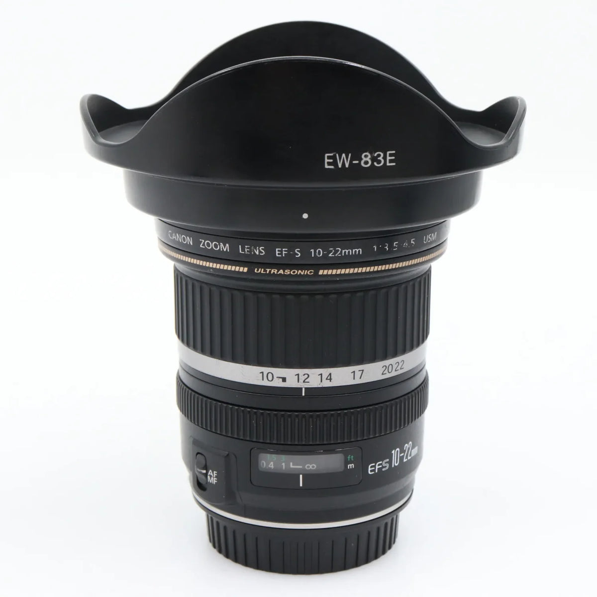 Canon EF-S 10-22mm f/3.5-4.5 USM usato