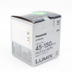 Panasonic Lumix G Vario 45-150mm f/4-5.6 ASPH. Mega OIS tweedehands