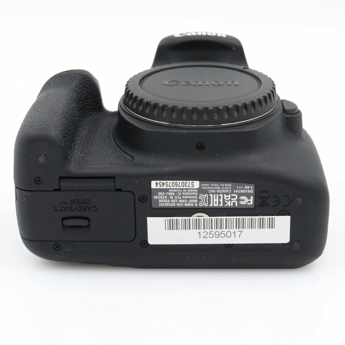Canon EOS 2000D body used