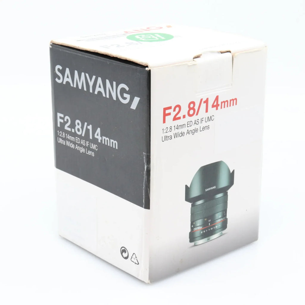 Samyang 14mm f/2.8 IF ED UMC Canon used