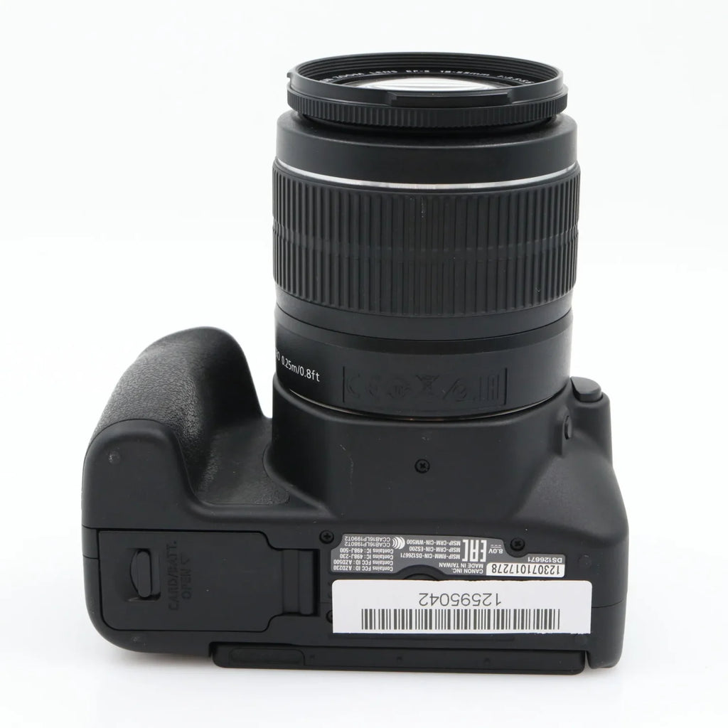 Canon EOS 200D + Canon EF-S 18-55mm f/3.5-5.6 III used