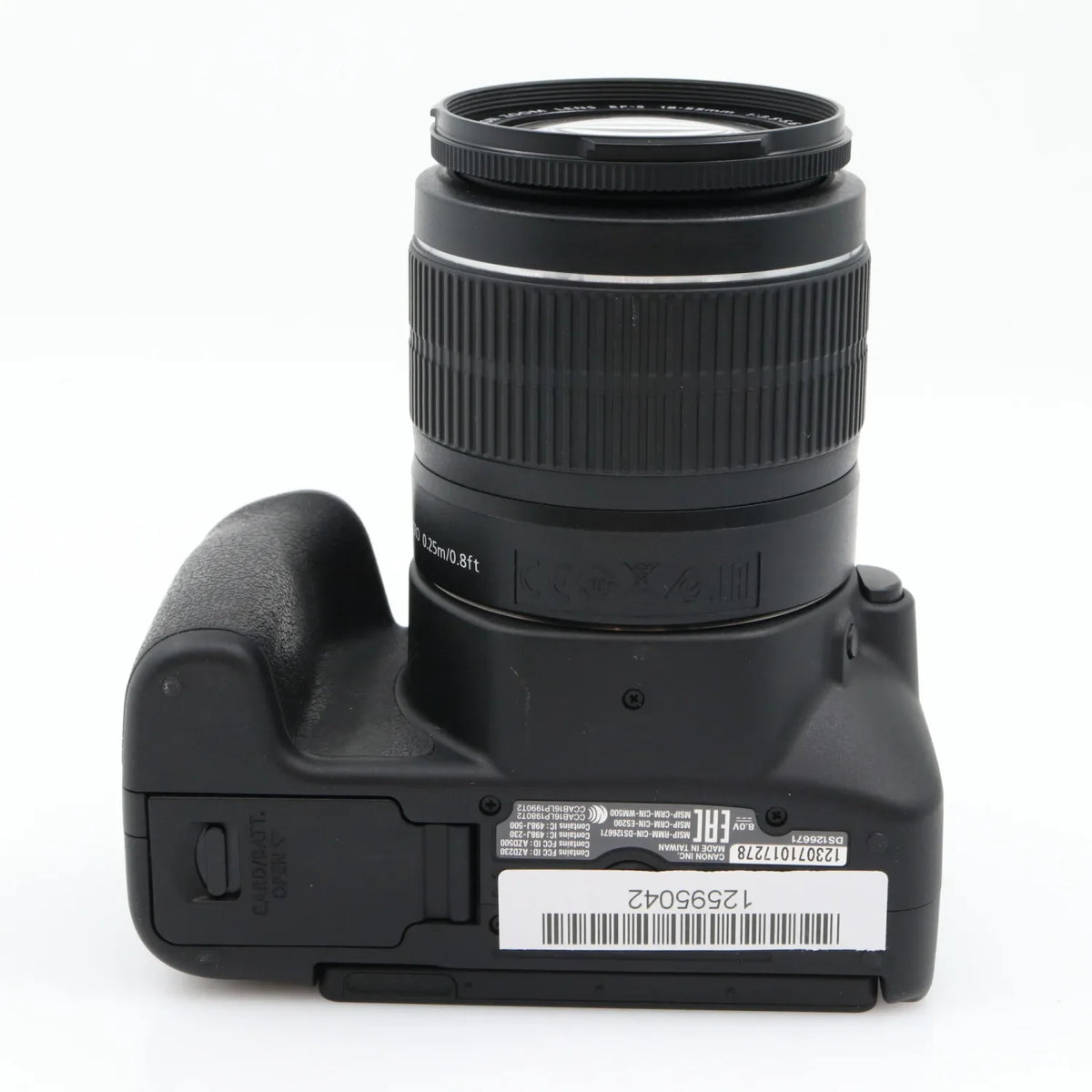 Canon EOS 200D + Canon EF-S 18-55mm f/3.5-5.6 III used