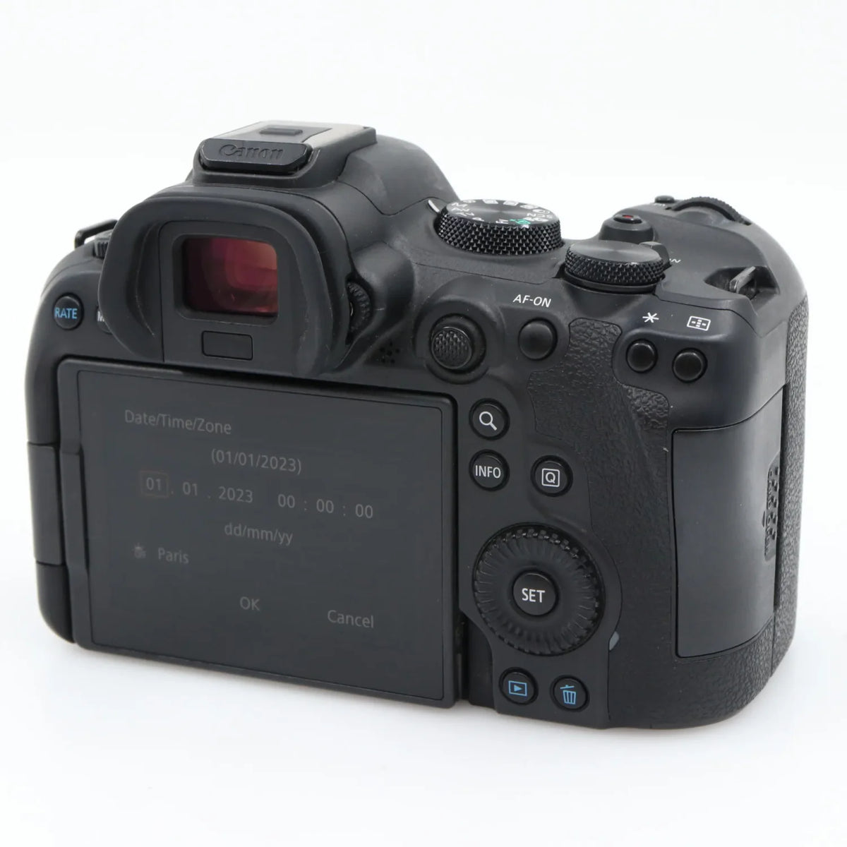 Canon EOS R6 mark II body used