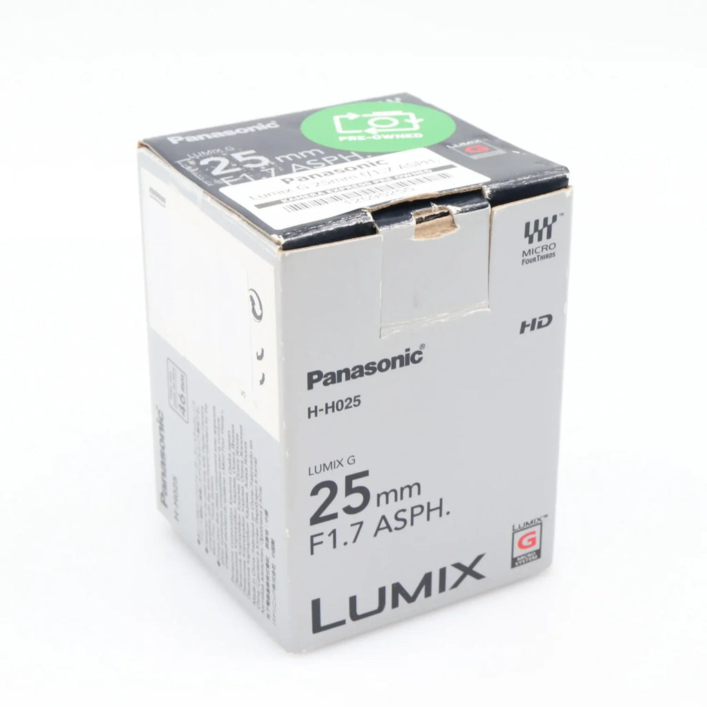 Panasonic Lumix G 25mm f/1.7 ASPH. used