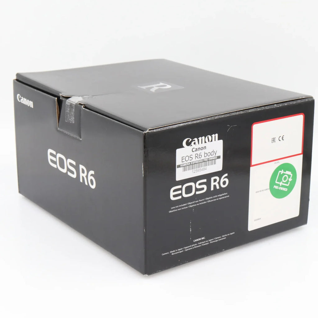 Canon EOS R6 body tweedehands