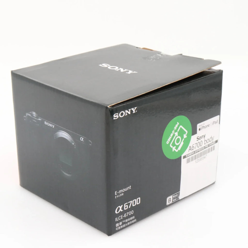 Sony A6700 body used