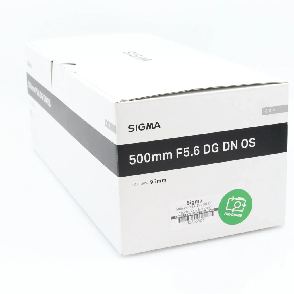 Sigma 500mm f/5.6 DG DN OS Sports Sony E-mount used