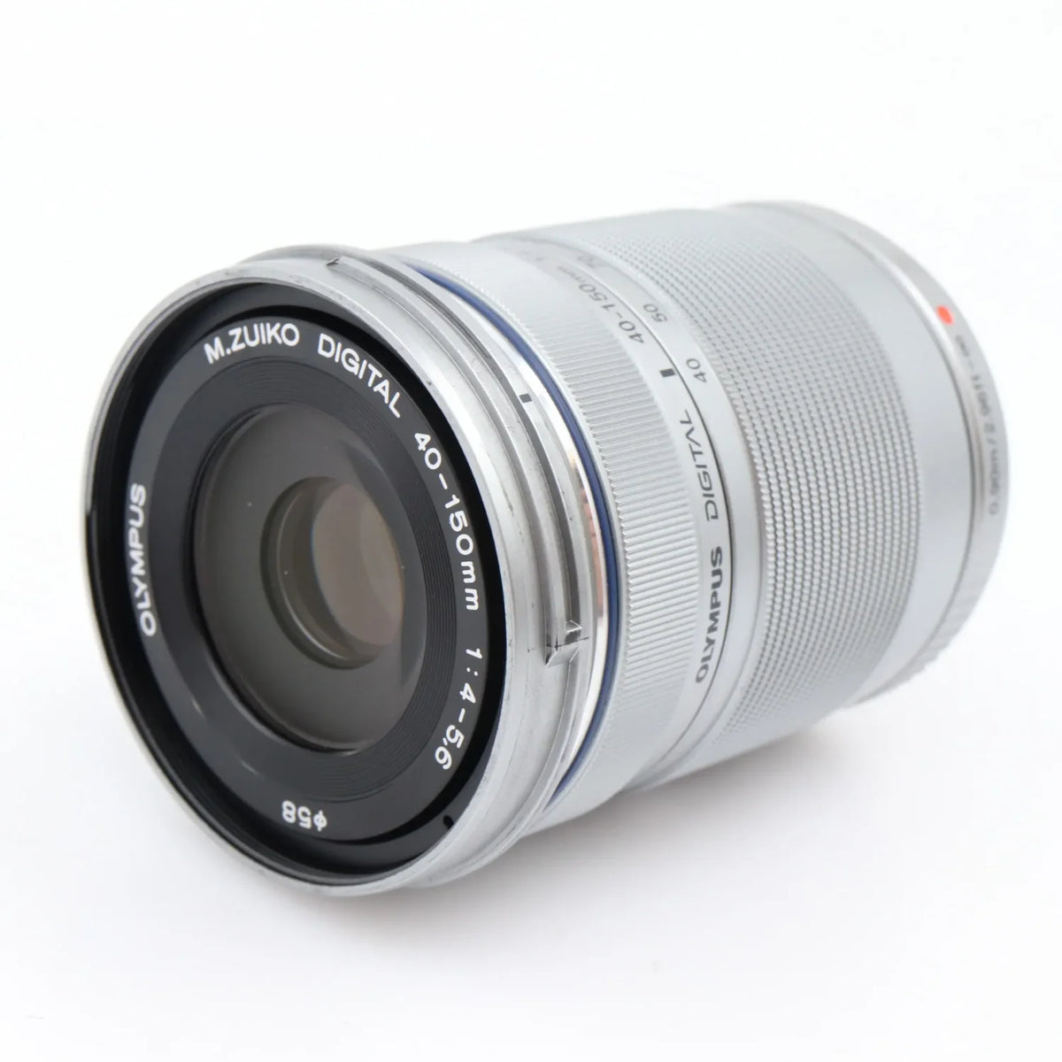 Olympus MFT 40-150mm R F/4.0-5.6 ED zilver M.Zuiko Digital occasion