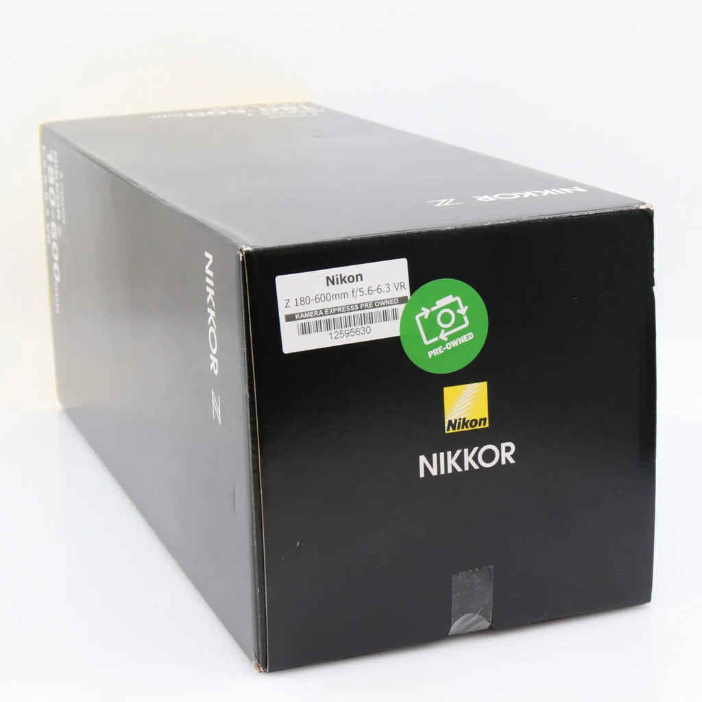 Nikon Z 180-600mm f/5.6-6.3 VR used