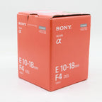 Sony E 10-18mm f/4.0 OSS occasion
