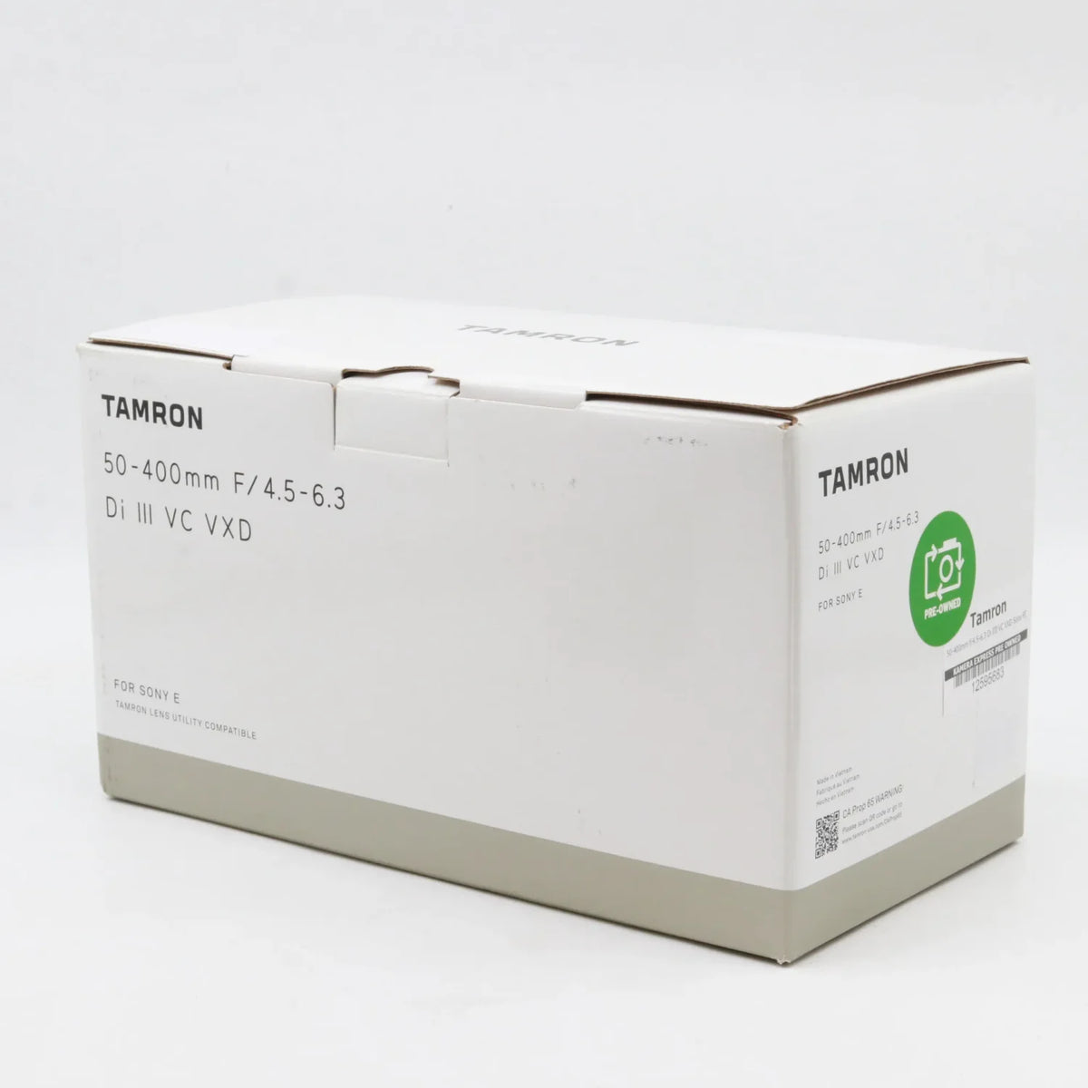 Tamron 50-400mm f/4.5-6.3 Di III VC VXD Sony FE gebraucht