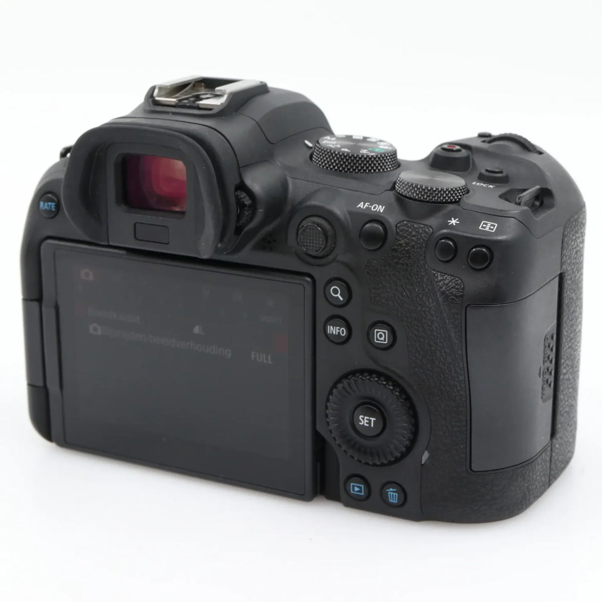 Canon EOS R6 body used