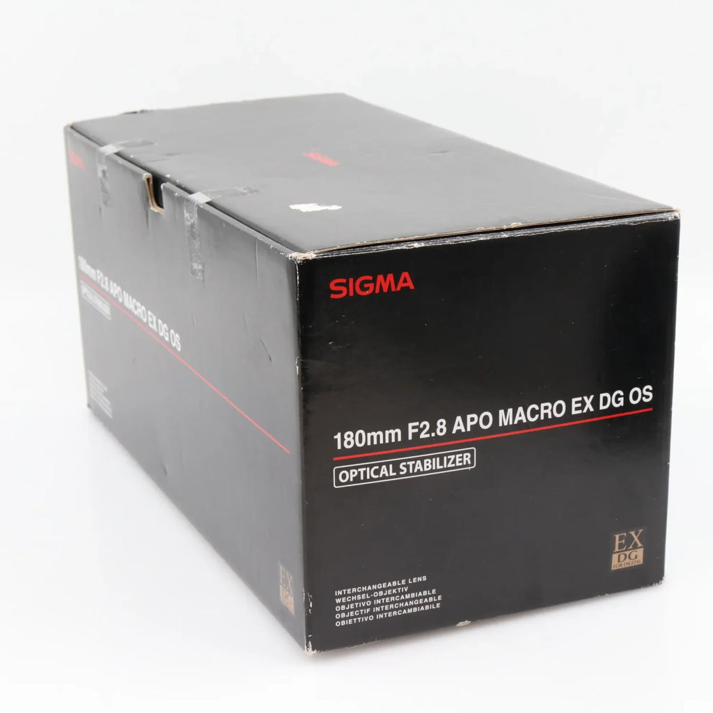 Sigma 180mm f/2.8 EX DG Macro OS HSM Canon used