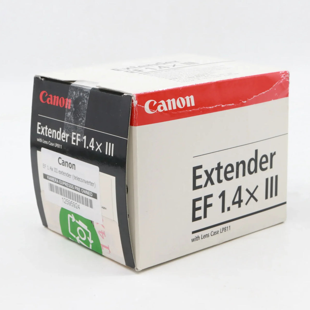 Canon EF 1.4x III extender (teleconverter) used