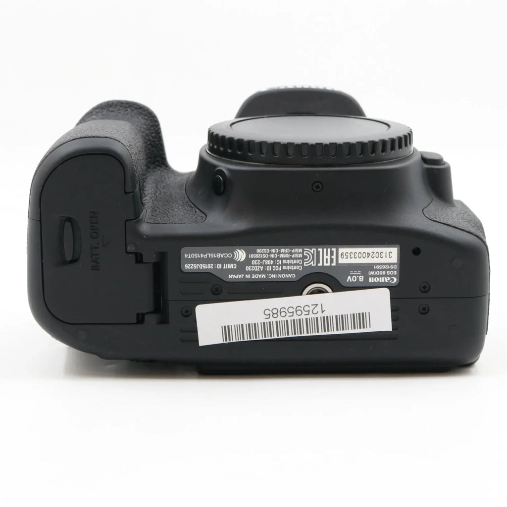 Canon EOS 80D body tweedehands