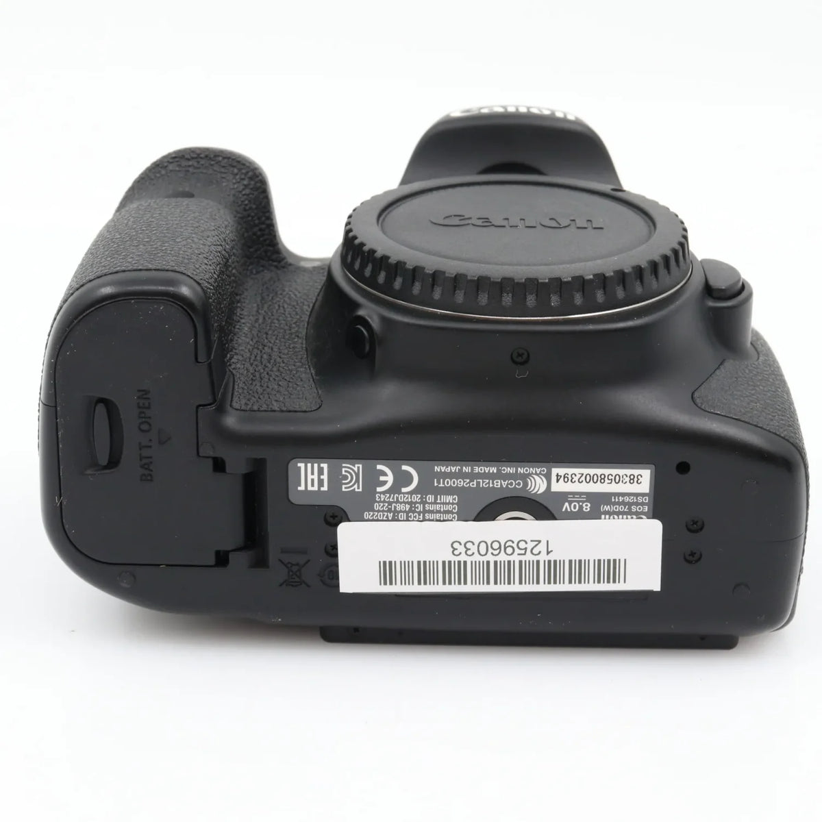  Canon EOS 70D boîtier occasion