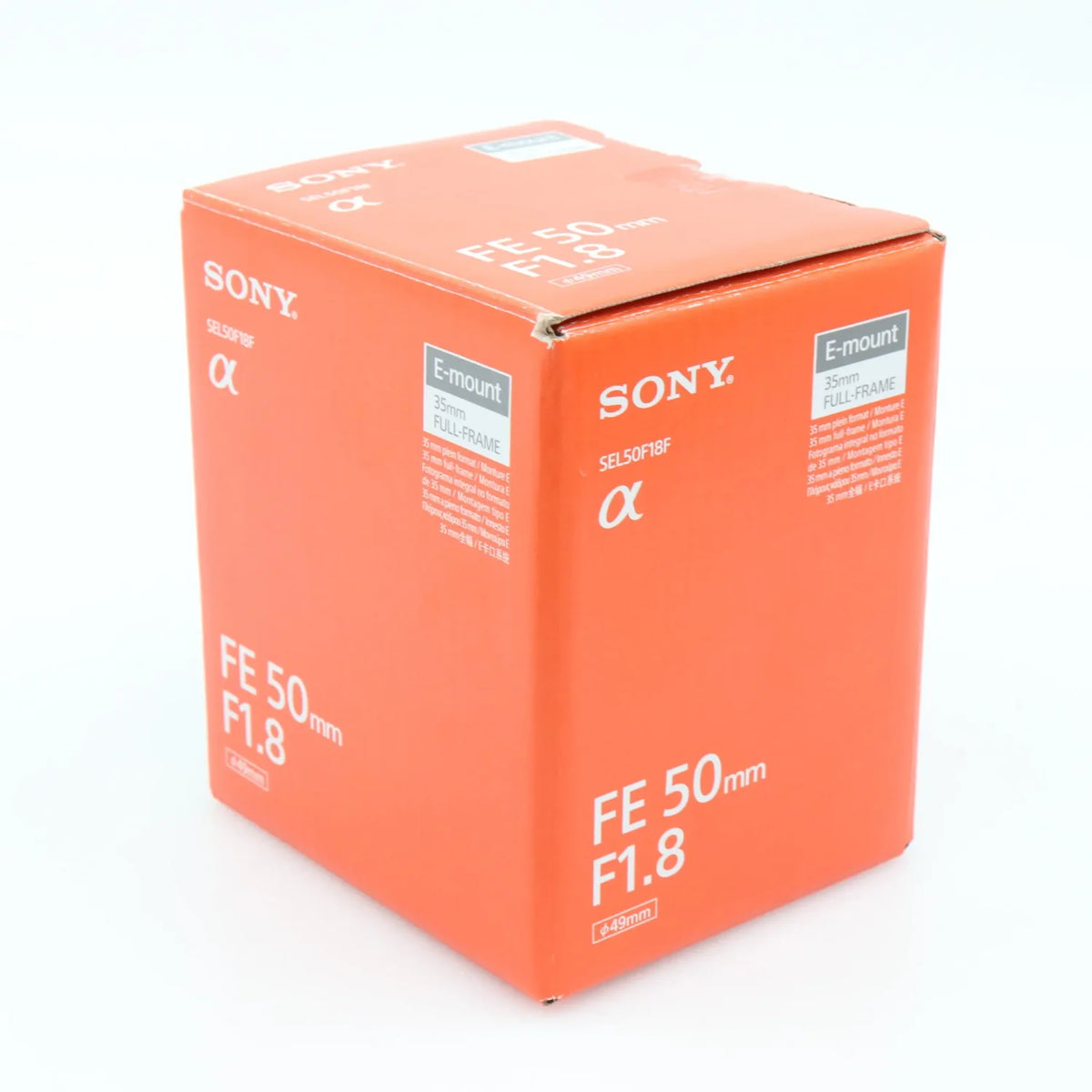 Sony FE 50mm f/1.8 used